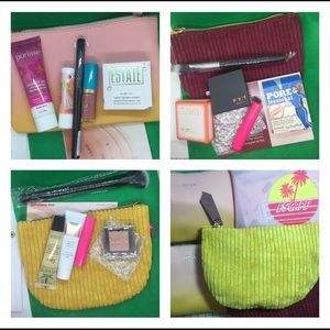 5 IPSY bags completed w/ 5 IPSY items in each bag
